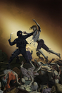 Illustration, David Monette, The Zombie Axiom, Zombies, novel, undead, apocalyptic, book, horror